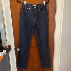 NWOT Madewell The Perfect Vintage Jean: Stacked-Hem Edition